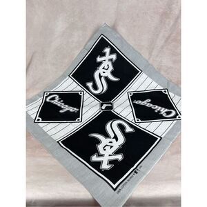 Vintage White Sox Bandanna Baseball